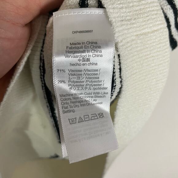 Madewell Polo Sweater Striped Tee Button Up Short Sleeve Shirt US Womens XXS New - Picture 5 of 8